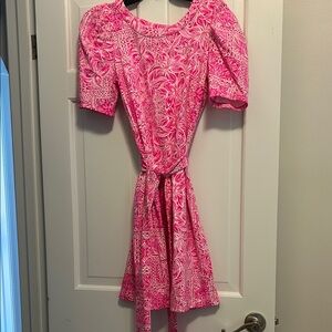 Lilly Pulitzer Pink Midi Dress